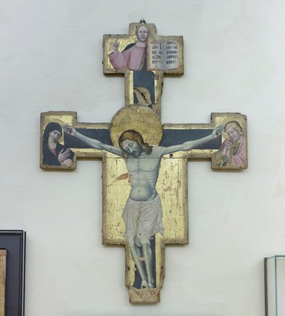 Krucifix, asi 1397 (tempera na desce) od Lippo di Dalmasio