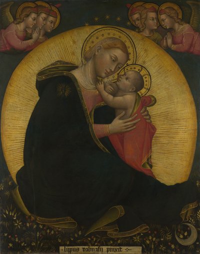 Panna pokora Madonna dell Umilitá, asi 1390 od Lippo di Dalmasio Scannabecchi