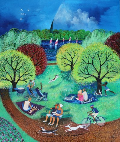 Vodácké jezero, 2017 od Lisa Graa Jensen