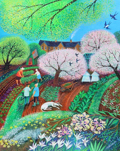 Dozey Dog, 2018 od Lisa Graa Jensen