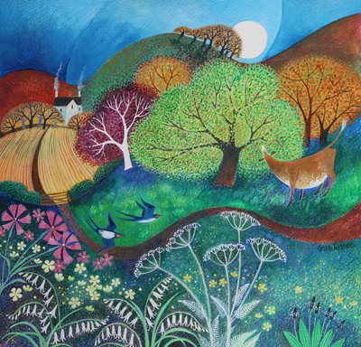 Swoop of vlaštovek, 2019 od Lisa Graa Jensen