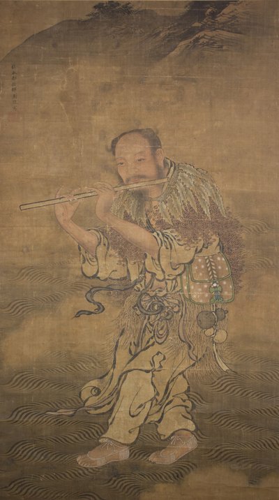 Daoistický nesmrtelný Han Xiangzi, nedatováno, konec 15.-začátek 16. století. od Liu Jun