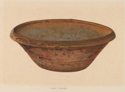 Mísa, c. 1937. od Lloyd Charles Lemcke