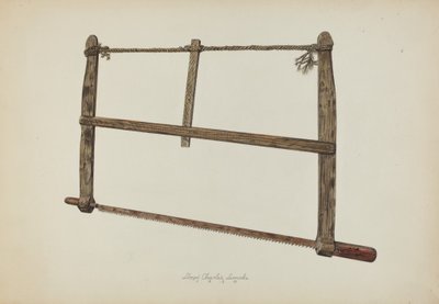 Coopersmith Saw, 1938. od Lloyd Charles Lemcke