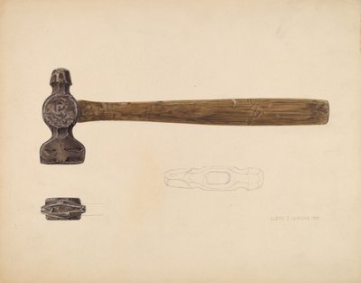 Rybí značka, 1937. od Lloyd Charles Lemcke