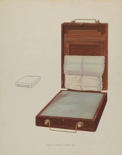 Pillow Sham Holder, 1937. od Lloyd Charles Lemcke