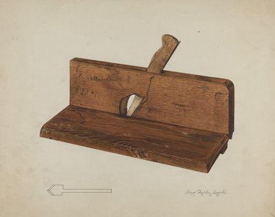 Rabbet Plane, 1938. od Lloyd Charles Lemcke