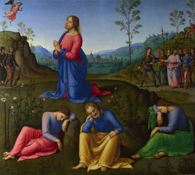 Agónie v zahradě, c. 1502-1503 od Lo Spagna