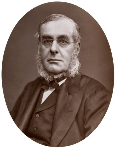 Admirál Sir Richard Collinson, KCB, FRGS, zástupce mistra Trinity House, 1877. od Lock and Whitfield