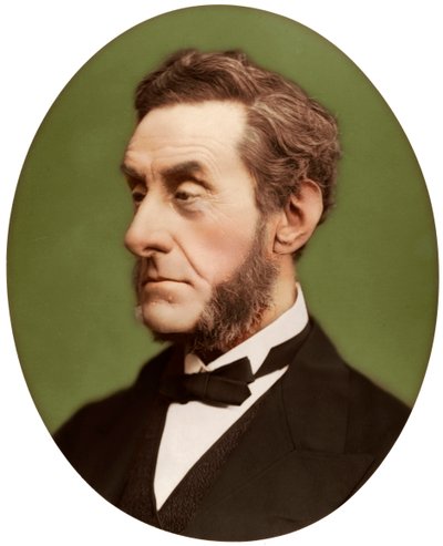 Anthony Ashley-Cooper, 7. hrabě z Shaftesbury, britský politik a filantrop, 1876 od Lock and Whitfield