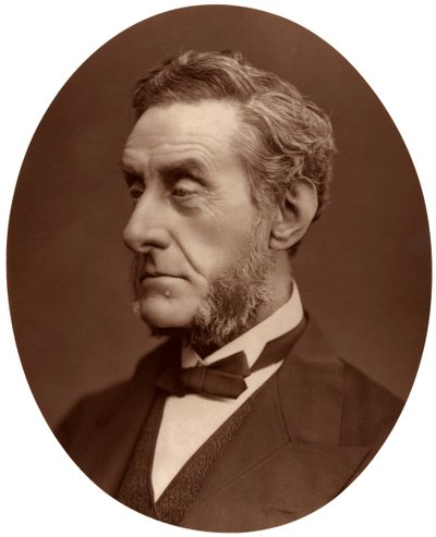 Anthony Ashley-Cooper, 7. hrabě z Shaftesbury, britský politik a filantrop, 1876. od Lock and Whitfield