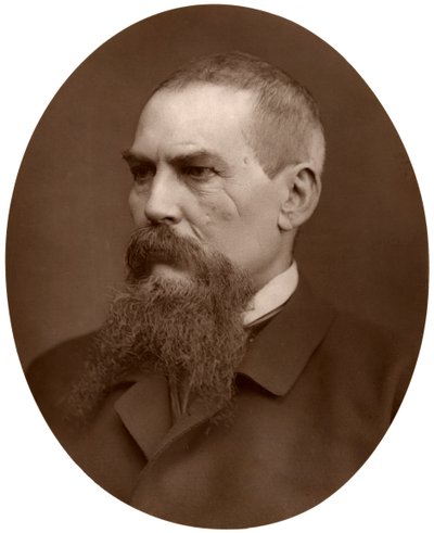 Kapitán Richard Burton, britský cestovatel, spisovatel, voják a diplomat, 1876. od Lock and Whitfield