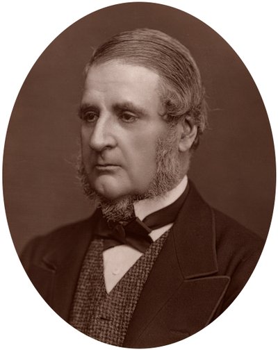 Edward Matthew Ward , historický malíř, 1878. od Lock and Whitfield