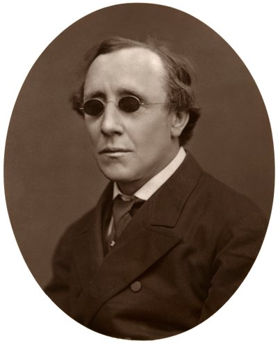 Henry Fawcett, MP, profesor politické ekonomie na Cambridge University, 1876. od Lock and Whitfield