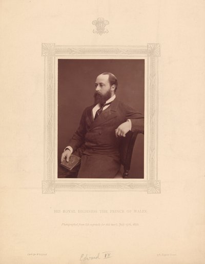 Jeho královská výsost princ z Walesu (Edward VII) od Lock and Whitfield