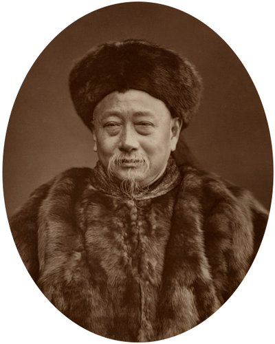 Kuo Sung-Tao, první čínský vyslanec ve Velké Británii, 1880. od Lock and Whitfield