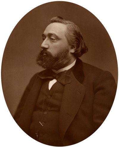 Leon Gambetta, francouzský státník, 1882. od Lock and Whitfield