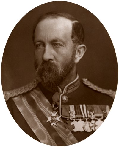 Generálmajor Sir Henry Evelyn Wood, VC, KCB, britský voják, 1883. od Lock and Whitfield