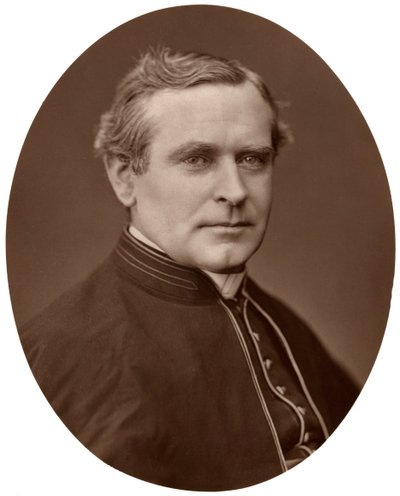 Vpravo Rev Monsignor Capel, DD, rektor Katolické univerzity, 1876. od Lock and Whitfield