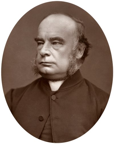 Vpravo Rev William Connor Magee, DD, biskup z Peterborough, 1877. od Lock and Whitfield