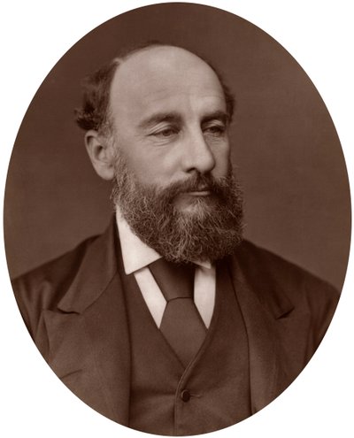 Sir George Strong Nares, arktický průzkumník, 1878. od Lock and Whitfield