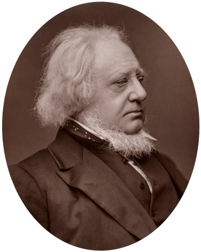 Sir Henry Cole, KCB, britský designér, státní úředník a spisovatel, 1877. od Lock and Whitfield