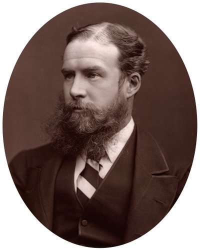 Sir John Lubbock, Bart, MP, FRS, vicekancléř University of London, 1877. od Lock and Whitfield