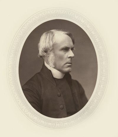 Správný reverend John Jackson (černobílá fotografie) od Lock and Whitfield