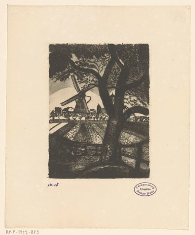 Ovocný sad Le Fruitier (původní název) od Lodewijk Schelfhout (signed by artist)