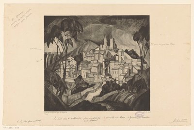 Les Angels II (původní název na objektu) od Lodewijk Schelfhout (signed by artist)