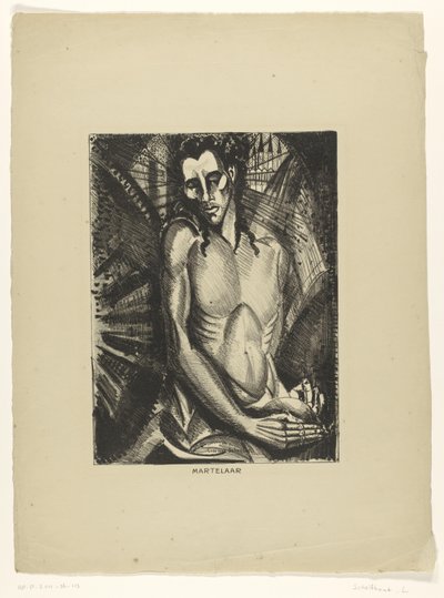 Martyr (původní název na objektu) od Lodewijk Schelfhout