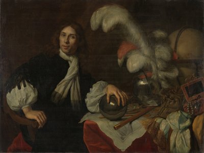 Posmrtný portrét Aucke Stellingwerffa, admirála z Fríska, zabitého v roce 1665 v Lowestoft dělovou koulí od Lodewijk van der Helst