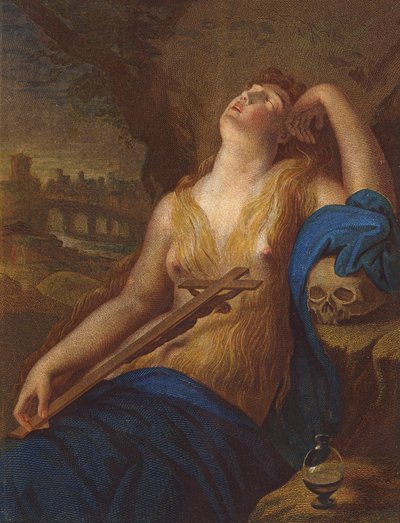 Marie Magdaléna od Lodovico (after) Carracci