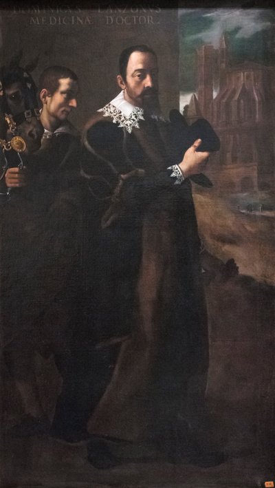 Domenico Lanzonin muotokuva (öljy kankaalle) od Lodovico (attr. to) Carracci