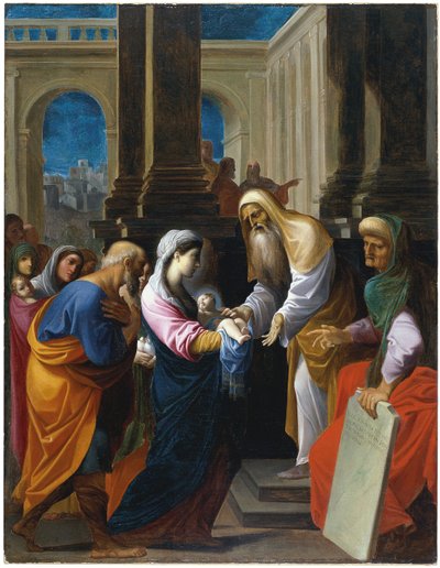Prezentace v chrámu od Lodovico Carracci