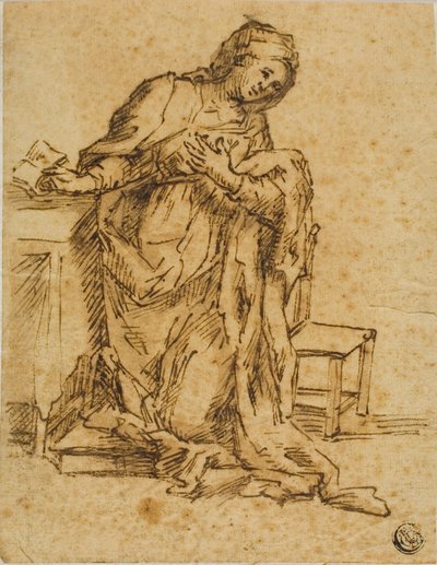 Panna oznámena od Lodovico Carracci