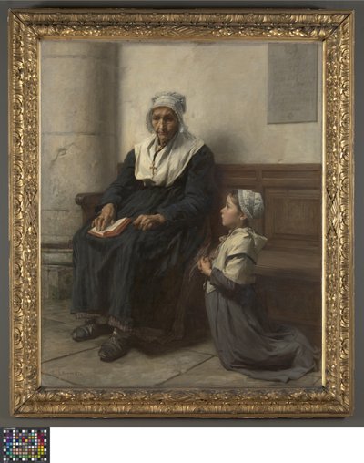 Babička od Leon Augustin Lhermitte