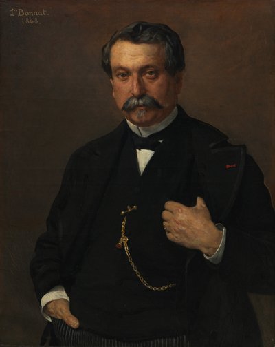 Portrét muže, 1868. od Léon Bonnat