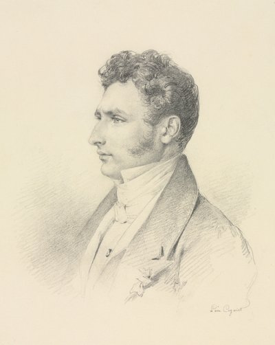 Portrét gentlemana od Léon Cogniet