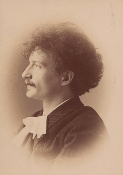 Portrét skladatele Ignacyho Jana Paderewského 1860-1941, 1890. od London . Photo studio Elliott and