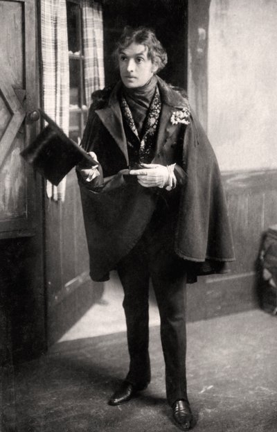John Martin-Harvey 1863-1944, anglický herec, začátek 20. století. od London Stereoscopic and Photographic Co