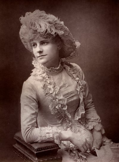 Violet Cameron , britská herečka, 1882 od London Stereoscopic and Photographic Co