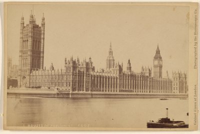 Sněmovny Parlamentu. od London Stereoscopic and Photographic Company