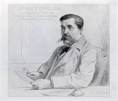 Georges duplessis od Leopold Flameng