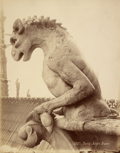 Paříž, Notre-Dame od Léopold Louis Mercier