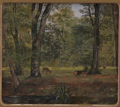 Charlottenlund Wood, severně od Kodaně od Lorenz Frølich
