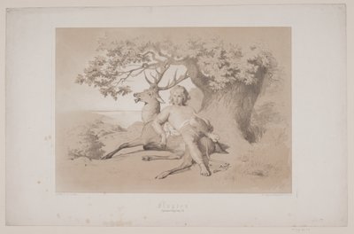 Let, p. 23, ilustrace k filmu Christiana Winthera „Flight of the Deer“ od Lorenz Frølich