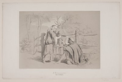 V Kongsgården, pag. 65, ilustrace k filmu Christiana Winthera "Flight of the Deer" od Lorenz Frølich