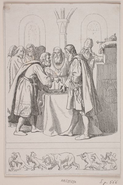 Ilustrace pro "Kristus druhý. Úplné rozpuštění království" od Lorenz Frølich