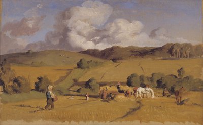 Krajina poblíž Holmstrup, Zéland od Lorenz Frølich